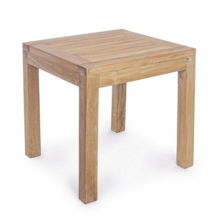 Tavolino quadro in teak di Bizzotto