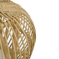Tavolino pouf in rattan Doradal di Bizzotto