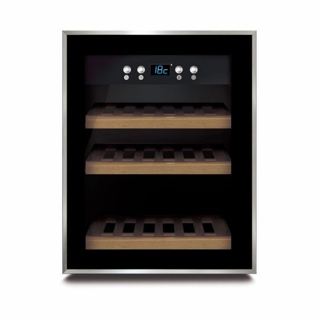 Cantinetta per Vino WineSafe 12 Balck Caso