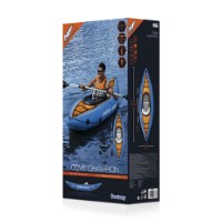 Set Kayak Gonfiabile Hydro-Force Cove Champion 65115 Bestway