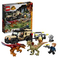 LEGO Jurassic World Trasporto del Piroraptor e del Dilofosauro