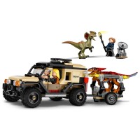 LEGO Jurassic World Trasporto del Piroraptor e del Dilofosauro