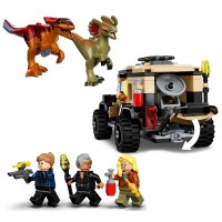 LEGO Jurassic World Trasporto del Piroraptor e del Dilofosauro