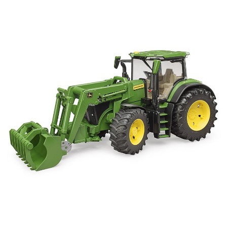 John Deere 7R con Caricatrice Frontale Bruder