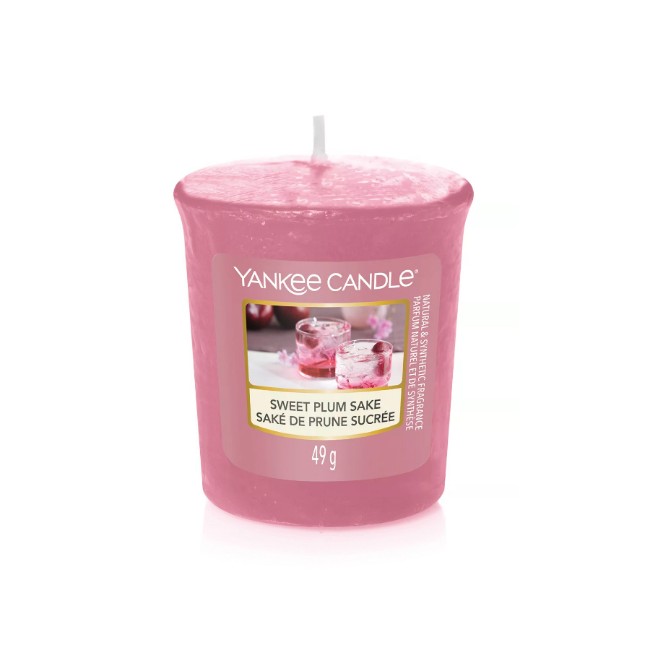 Candela Sampler Sweet Plum Sake Yankee Candle