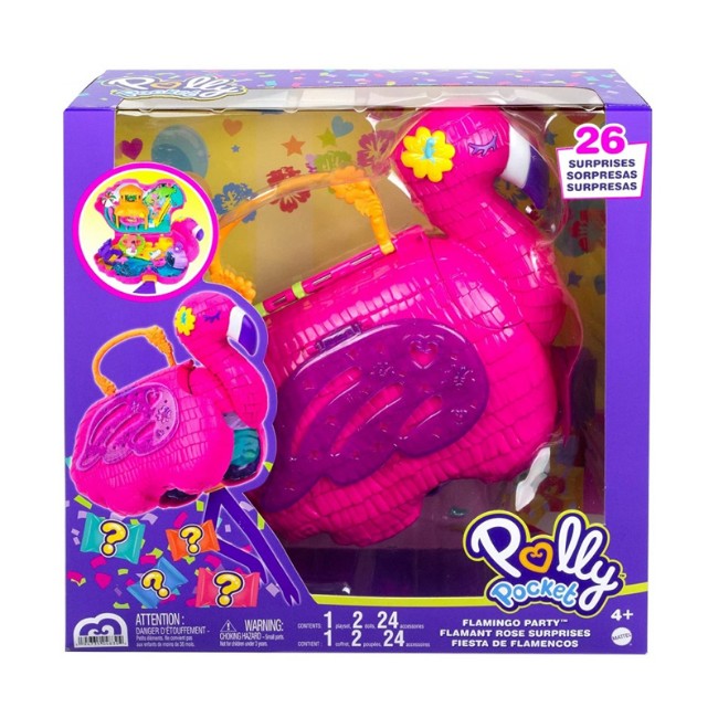 Fenicottero Mega Party Polly Pocket Mattel