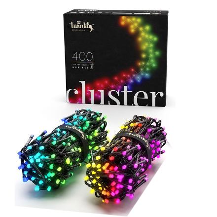 Cluster Catena 400 LED multicolore RGB