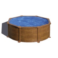Piscina Rotonda Mauritius KITPR358WO - 350x132cm Gre