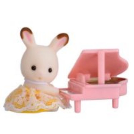 Bebè coniglio/pianoforte 