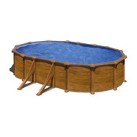 Piscina Ovale Sicilia KITPROV503W - 500x300x120 cm Gre