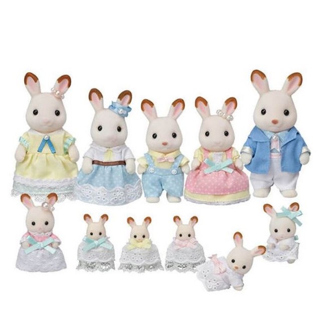 Famiglia Conigli Cioccolato Deluxe 35 anniversario 