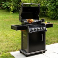 Barbecue a Gas Rogue RB425SBPK con Girarrosto Incluso