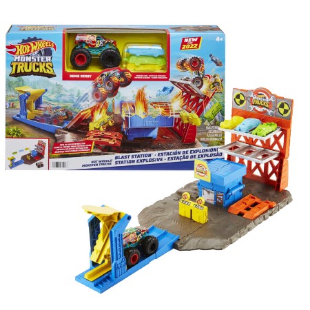 Hot Wheels Monster Trucks Playset Distruzione Suprema Mattel