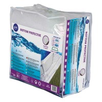 Tappeto di Protezione per Piscina Fuori Terra Ovale 610 x 375 cm 