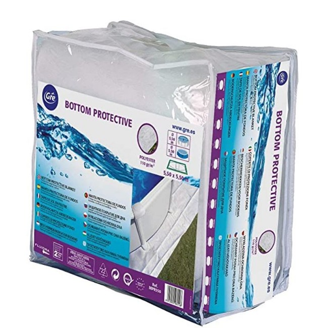 Tappeto di Protezione per Piscina Fuori Terra Rotonda Ø 450 / 460 cm 
