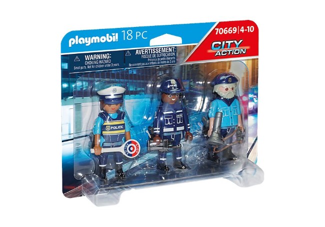 Playmobil Squadra Di Poliziotti