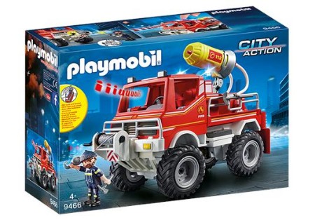 Playmobil Camion Spara Acqua dei Vigili del Fuoco