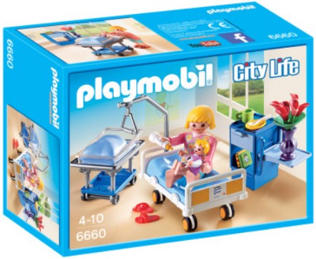 Playmobil Nursery con Mamma e Neonato - 6660