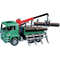 Camion Trasporto MAN TGA con 3 Tronchi 