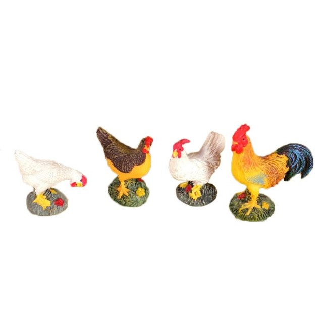 Galli/Galline per Presepe 