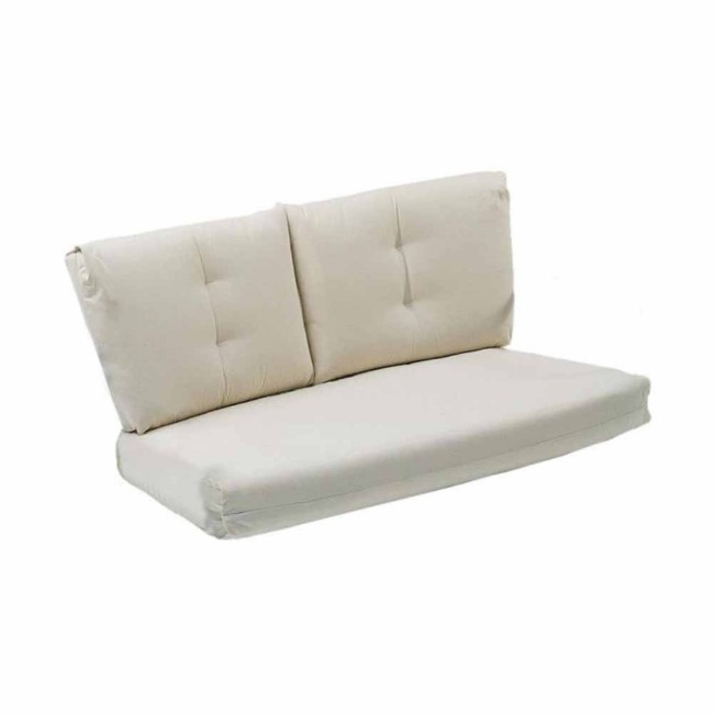 Paniate - Cuscino ecru seduta e schienale per divano Athena di Emu