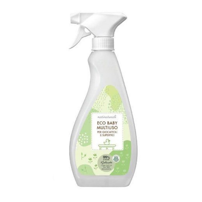 Natinaturali Eco Baby Spray Multiuso per Giocattoli e Superfici di Natinaturali