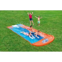 Scivolo d'Acqua a Tre Corsie 488cm 52329 Bestway