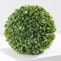 Siepe Artificiale Sferica Camargue Foglia Rosa 40cm Verdelook