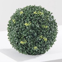 Siepe Artificiale Sferica Deauville Foglia Bosso 38cm Verdelook