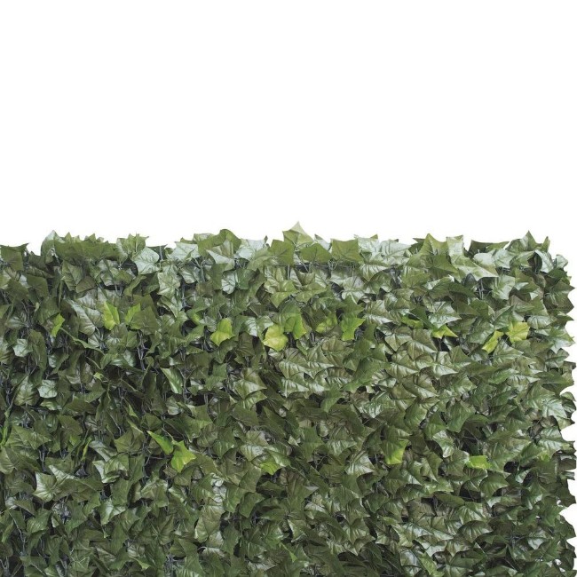 Siepe Artificiale Sempreverde Double Edera 100x300cm Verdelook