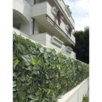Siepe Artificiale Sempreverde Double Edera 100x300cm Verdelook