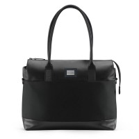 Borsa Tote Bag per Cambio Neonato deep black
