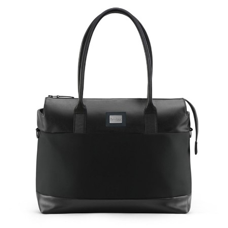 Borsa Tote Bag per Cambio Neonato deep black