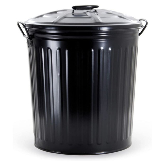 Bidone in Lamiera 62l Verdelook Nero