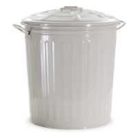 Bidone in Lamiera 62l Verdelook Beige