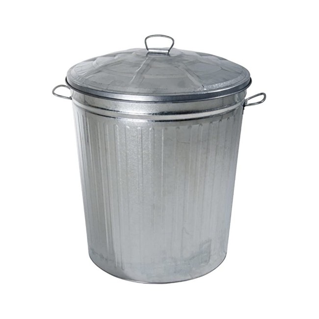 Bidone Zincato 35l Verdelook