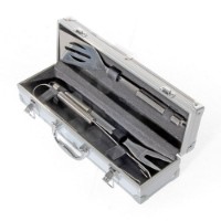 Valigetta 3 Accessori Barbecue Verdelook