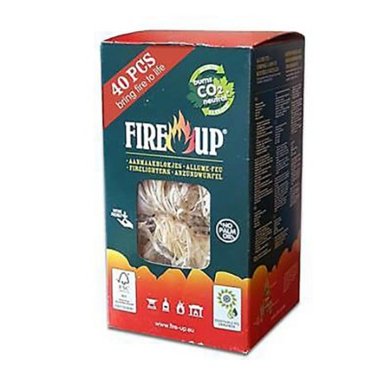 Fire-up 40 Riccioli Accendifuoco Verdelook