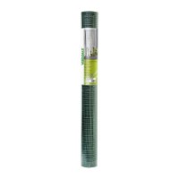 Rete Quadra Maglia Verde 10mm per Recinzioni 1 x 5 metri 