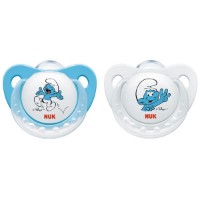 Succhietti Puffi in Silicone 0-6mesi Nuk