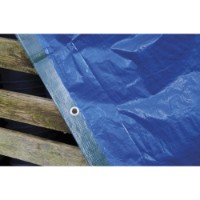 Telo Occhiellato Blu/Verde 400x500cm Verdelook