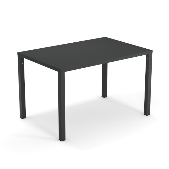Tavolo impilabile 120x80 cm Nova di Emu ferro antico
