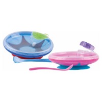 Piatto Pappacalda con Ventosa con Cucchiaino Nuby