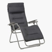 Sdraio Poltrona Relax Futura BeComfort Lafuma Dark Grey