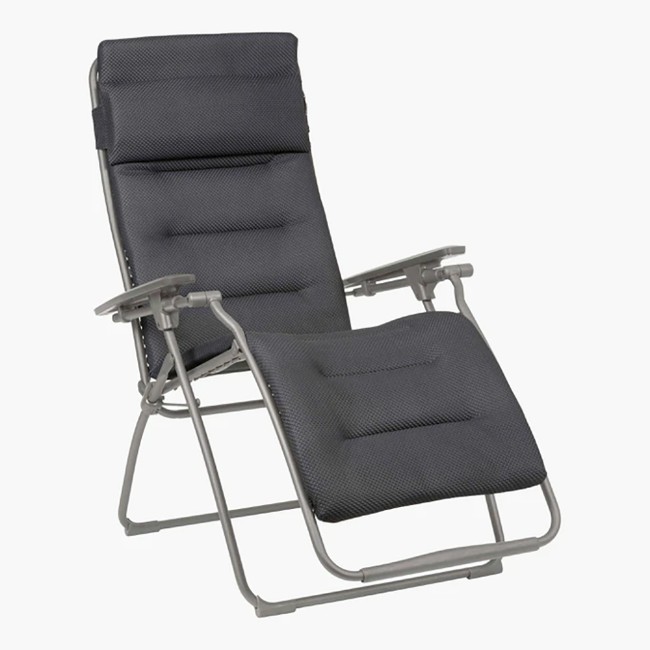 Sdraio Poltrona Relax Futura BeComfort Lafuma Dark Grey