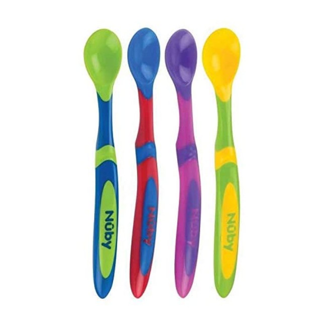 4 Cucchiaini Seconda Età di Nuby 
