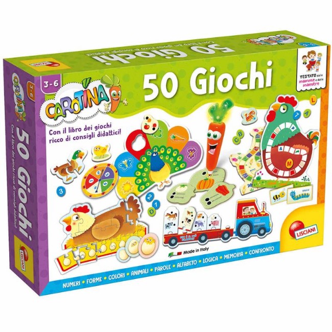 Immagine di Carotina Penna Parlante 50 Giochi 
