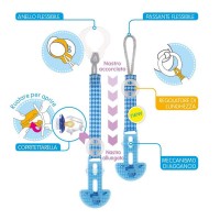 Catenella con Portaciuccio Clip it & Cover Fairytale di Mum 
