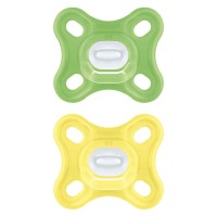 2 Succhietti Comfort 0-2 Mesi di Mam unisex