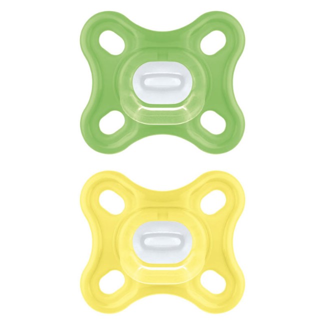 2 Succhietti Comfort 0-2 Mesi di Mam unisex